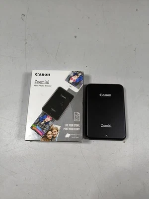 Canon Zoemini Mini Foto Drucker - Spuren Der Verwendung, Nicht Getestet Schwarz - Bild 1 von 4