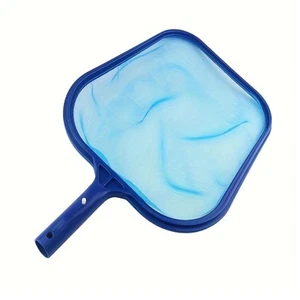 Handheld Pool Skimmer Leaf Rake Net Cleaning Swimming Pool Fine Mesh Netting - Picture 1 of 6