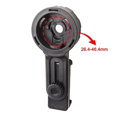 Smartphone Adapter f��r Fernglas Monokular Teleskop einfache Montage - Bild 1 von 4