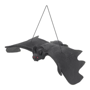  3 PCS Halloween Bat Decoration Hanging Bats Decorations Outdoor for Wall - Picture 1 of 12