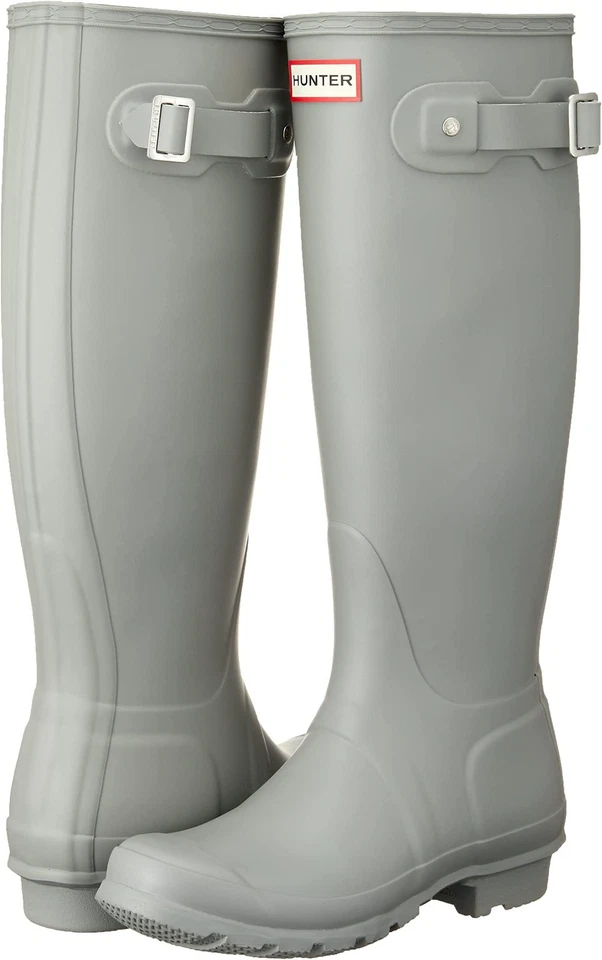 Botas altas Hunter originales para mujer, gris tundra, W10 Foto 1 de 1