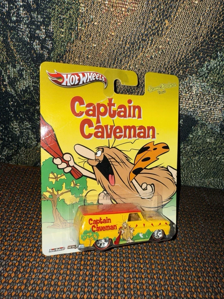 Hot Wheels Captain Caveman 64 GMC Panel Real Riders Hanna Barbera 2014 Foto 1 de 1