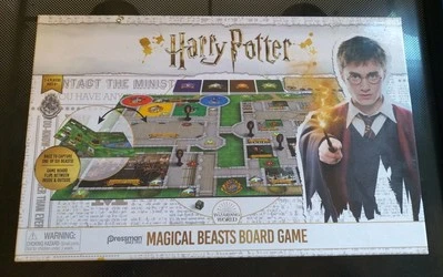 Harry Potter Magical Beasts Family Board Game Complete By Goliath SEALED CARDS  - Image 1 of 4