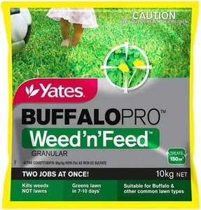 Yates Buffalo Pro Weed N Feed Lawn Granular, 10Kg - Picture 1 of 12