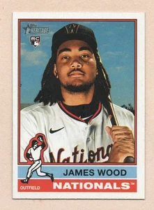 2025 Topps Heritage James Wood Washington Nationals 231 - Foto 1 di 2