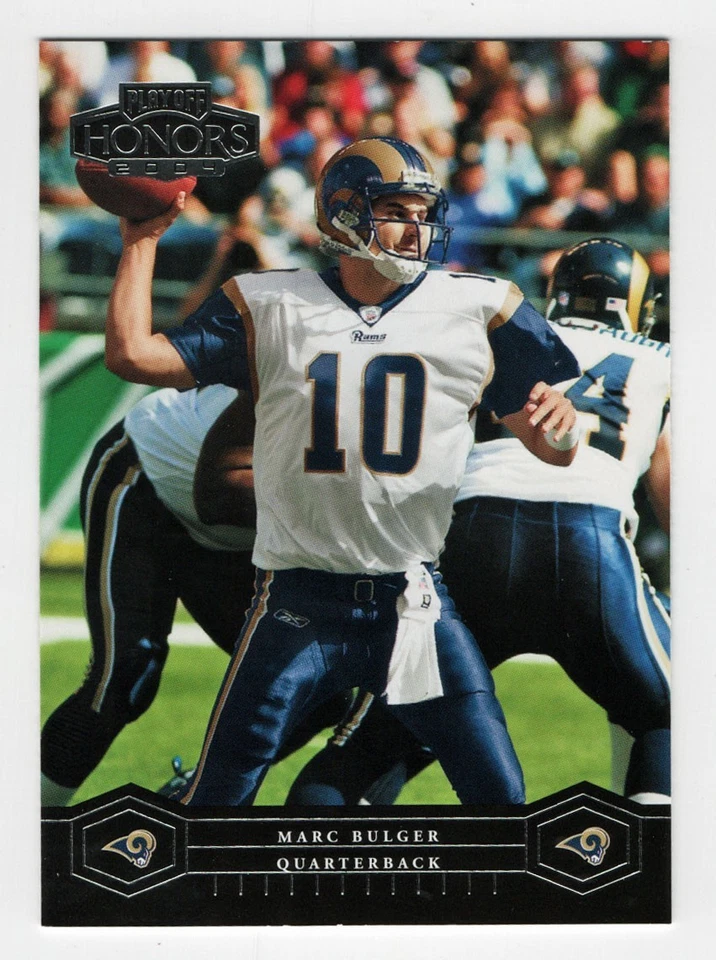 Marc Bulger - St. Louis Rams (NFL Football Card) 2004 Playoff Honors # 87 - Mint - Image 1 of 1