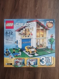 LEGO MINIFIGURE CREATOR 31012 FAMILY HOUSE CAR PEOPLE LIGHT BRICK NEW