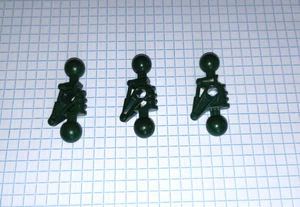 3 Lego 47311 DK grün Bionicle Arm Unterteil Toa Metru Stil 2 Kugelgelenke - Bild 1 von 21