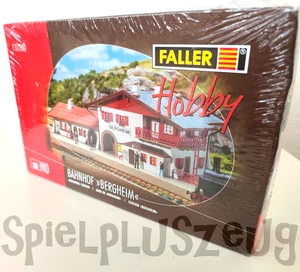 Faller HO 131280 FALLER HOBBY BAHNHOF BERGHEIM STATION - Picture 1 of 2