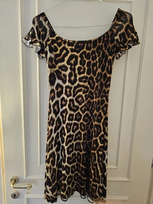 Abito Just  Cavalli Leopard Taglia 42 - Imagen 1 de 3