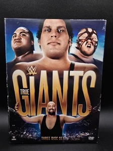 WWE: True Giants (3-Disc Set) - DVD - Good Condition ENGLISH Region 1 NTSC - Imagen 1 de 3