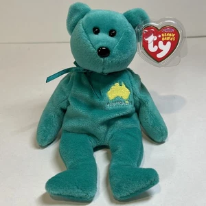 Down Under Australian Exclusive Asia Pacific TY Beanie Baby Bär Stofftier - Bild 1 von 9