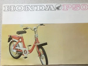 HONDA P50 Sales Brochure / Specifications Leaflet - Picture 1 of 3