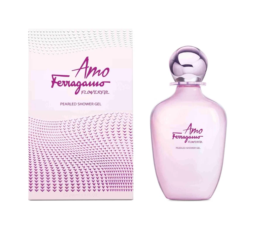 Salvatore Ferragamo Amo Ferragamo Gel de Ducha Flor Perlado 6.7oz - SELLADO Foto 1 de 3