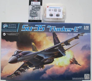 KITTY HAWK Su-35 Flanker E mit Resin Conversion A.M.U.R. Reaver, Armory 1:48 Kit - Picture 1 of 6