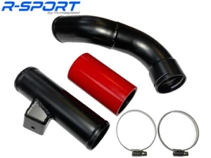 R-Sport Fiesta ST Mk8 Large Bore Hot Side De-Res Pipe - Black/Red - Picture 1 of 2