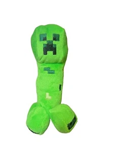 Minecraft Creeper Plush Toy By Mojang Green 7.5" Tall Stuffed Animal Pixelated - Picture 1 of 4