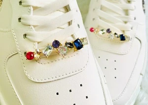 New Colorful Diamond Buckles for Shoes Lace Locks / Buckles 1 Piece - Picture 1 of 4