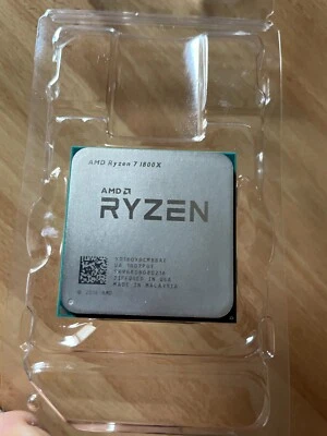 CPU AMD Ryzen 7 1800X - Processore 4,0 GHz - Socket AM4 - Immagine 1 di 4