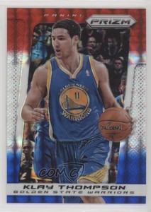 2013-14 Panini Prizm Red White & Blue Mosaic Prizm Klay Thompson #197