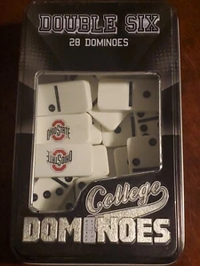 NCAA Ohio State Buckeyes Collector Edition Double Six Dominoes - Picture 1 of 3