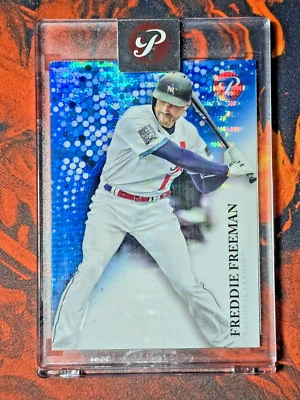 ✨2022 Topps Pristine - Blue Pristine Pulsar Refractor Freddie Freeman /75🔥✨ - Image 1 of 4