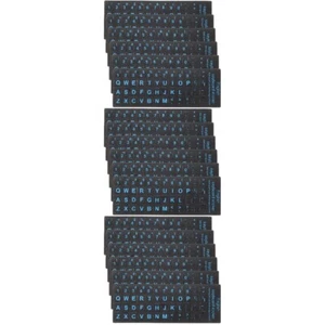 3 Pieces Aufkleber Für Computertastaturen Tastaturbuchstaben Englische - Bild 1 von 12