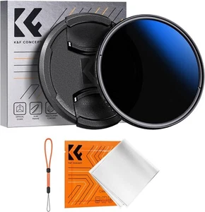 52mm ND2 ND400 Lens Filter Ultra Slim with Lens Cap Cleaning Cloth Optical Glass - Picture 1 of 8