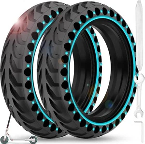 2PCS 8.5X2 Inches Solid Tires for Electric Scooter, 8 1/2 X2 Tire for Gotrax GXL - Picture 1 of 8