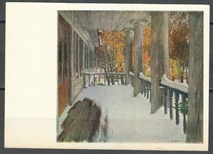 Russia 1962 mint Post Card Russian post-impressionist painter Igor Grabar - Picture 1 of 2
