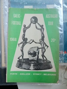 Gaelic Football Australian Tour 1968 Rare AFL Football Record Good Condition - Picture 1 of 5