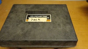 B&K Precision Dynascan 470 CRT TV Picture Tube Tester Rejuvenator w/ 6 Adapters - Picture 1 of 5