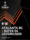 2024 Europa League Final Programme - Atalanta  v  Bayer Leverkusen - Pre-Order