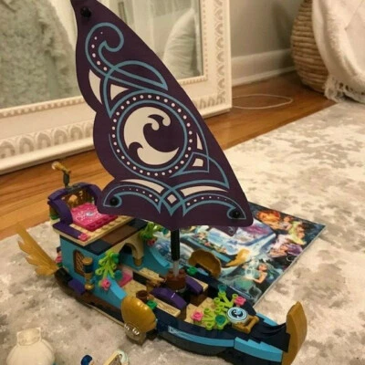 LEGO Elves 41073 Naida's Epic Adventure Ship, 100% COMPLETO con instrucciones Foto 1 de 4