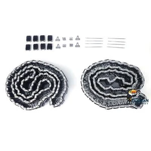 Metal Tracks 1 Pair For 1:16 Heng Long RC Tanks Abrams 3908 3918 Challenger II - Picture 1 of 4