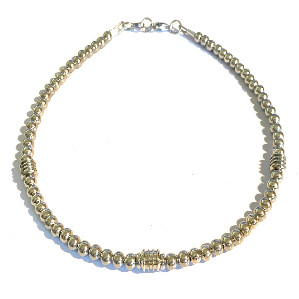 Collana catenina in acciaio inox da uomo donna girocollo catena lunga 45 cm - Immagine 1 di 4