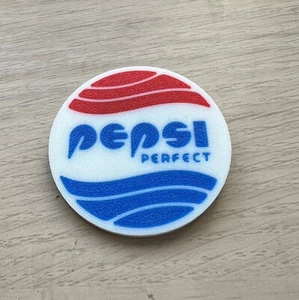Pepsi Perfect Back To The Future Inspired Badge Brooch Pin - Picture 1 of 3