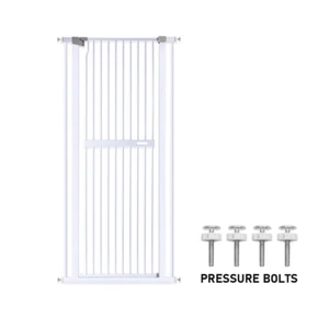 Extra Tall 150cm Baby Pet Security Gate Safety Guard Adjustable 76-114 extension - Picture 1 of 22