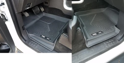 Alfombrillas HuskyLiners negras X-ACT contorno para Ford F150 2009-2014 Foto 1 de 4