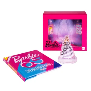 2024 Solomon Islands Mattel 65th Ann. Barbie Silbermünze blauer Saphir 1 oz - Bild 1 von 9