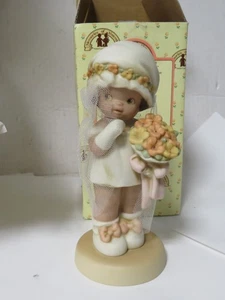 Enesco 1994 Memories of Yesterday- Love To You Today -Black Wedding Bride 602973 - Bild 1 von 9