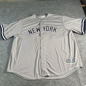 New York Yankees Trikot Herren 3XL grau MLB Baseball Road Cool Base #25 Made USA - Bild 1 von 10