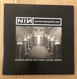 Nine Inch Nails Head Like A Hole 10" Vinyl Single Ltd Fold Out Poster Sleeve - Picture 1 of 3