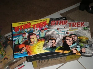 2 Lot Star Trek Complete Stories LP Vinyl 1975 Peter Pan Power Records 1 Seal VG - Picture 1 of 7