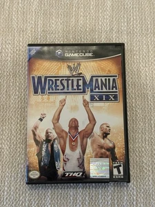 WWE Wrestlemania XIX (Nintendo GameCube, 2003) Completo CIB - Foto 1 di 3