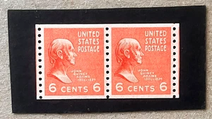 U.S. #846 XF-Sup NH Pair w/CERT.     SMQ Retail $65.00 - Picture 1 of 2