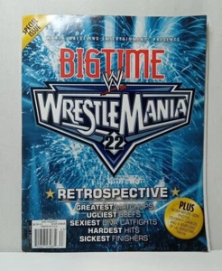 Wrestle Mania BIG TIME Magazine June 5,2006  Poster Included - Picture 1 of 5