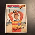 #21 Ken Forsch Houston Astros 1977 Topps   Baseball Card Cb15
