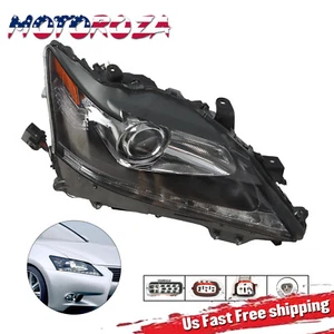 Right Side For 2013-2015 Lexus GS350 GS450h HID Headlight Projector w/o AFS - Picture 1 of 10