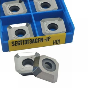 10 insertos de carburo para aluminio fresadora de torno SEGT13T3AGFN-JP N01 - Imagen 1 de 3